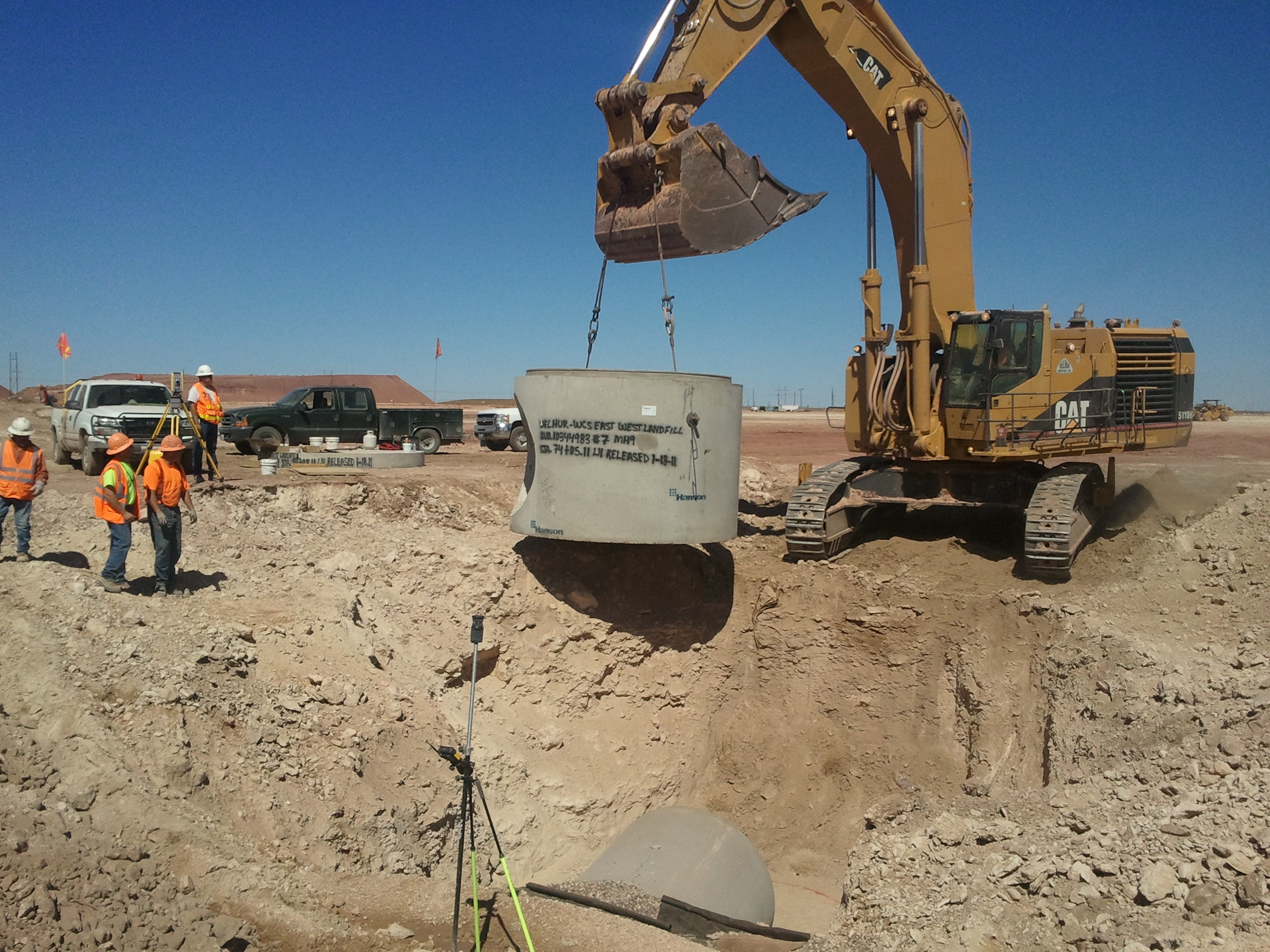 Construction of the WCS Low Level Radioactive Waste Facility Delhur